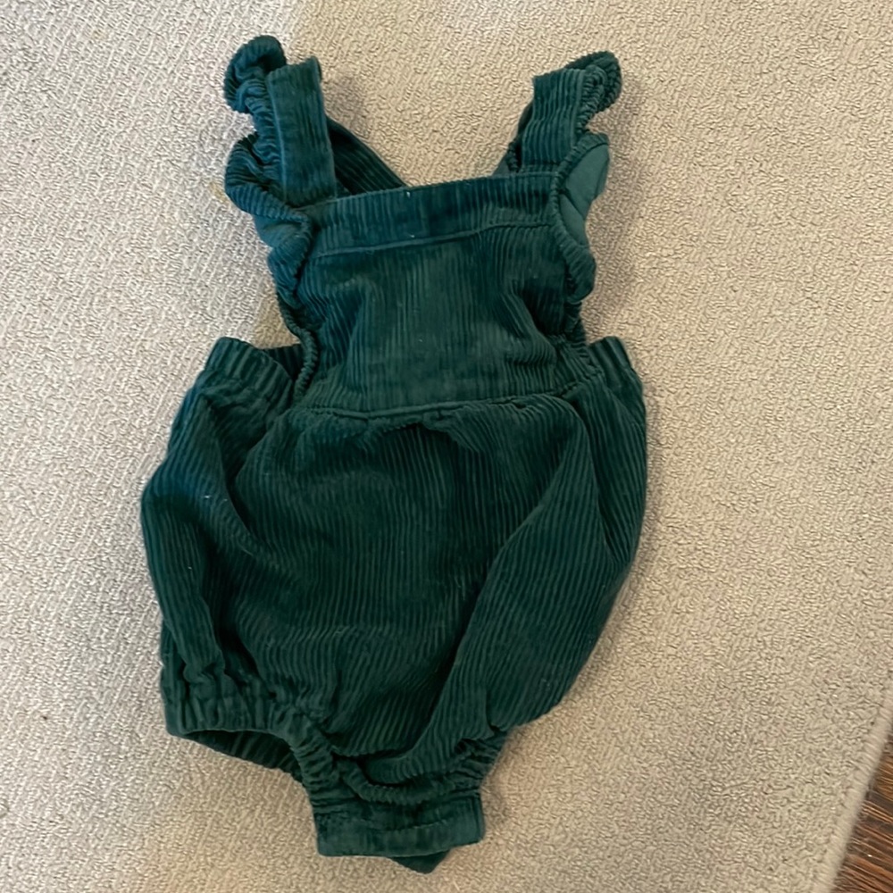 Corduroy bubble romper